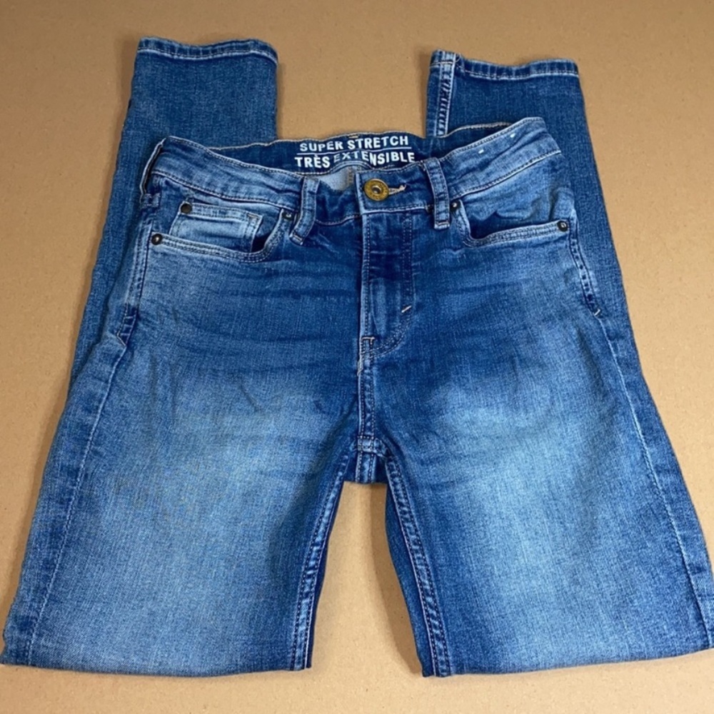 H&M Boys Super Stretch Blue Jeans